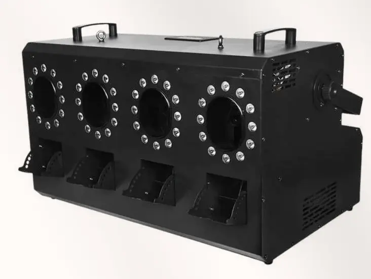 Maquina de humo con burbujas