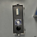 Caja eléctrica de 110V (24 tomas de 63A) 