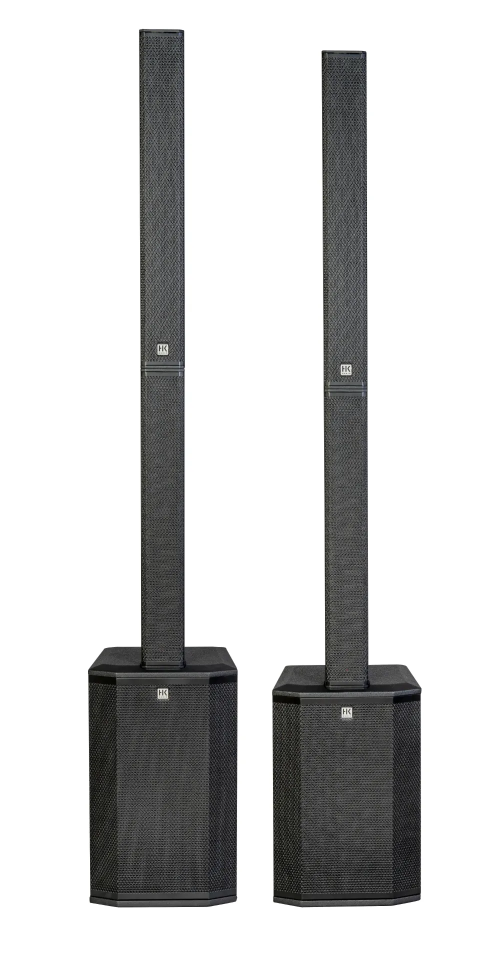 Sistema estereo de 2 barras  hk polar. 12"