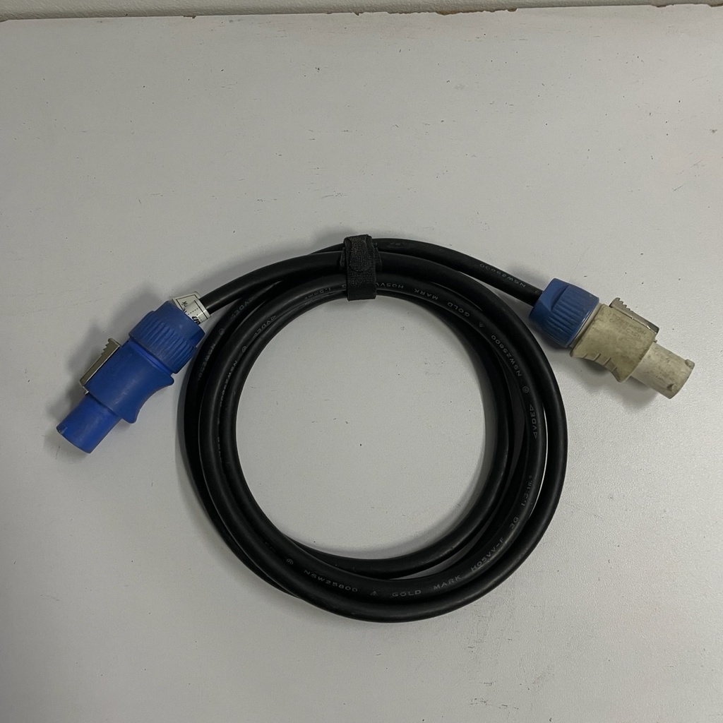 Cable puente PowerCom azul a gris 2mts