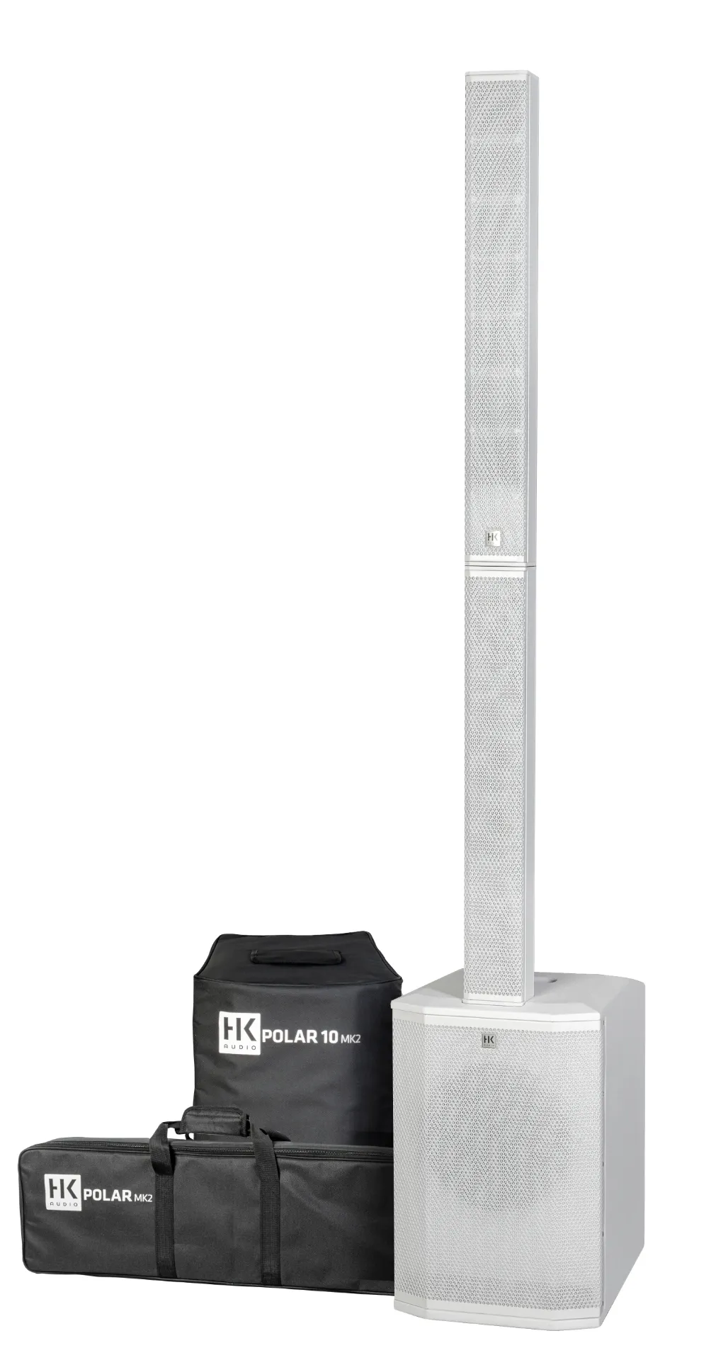 Hk Audio Polar 10”.MK2 2000watts. Bluetooth White