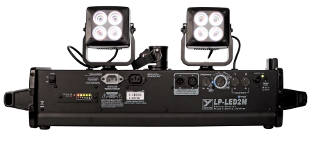 Battery-Powered 2-Head LED Lighting System