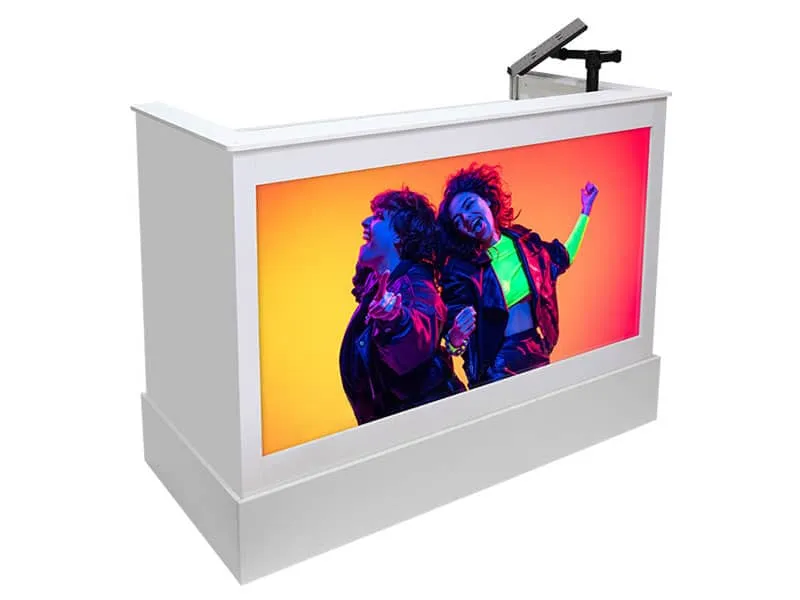 DJ BOOTH CON PANTALLA