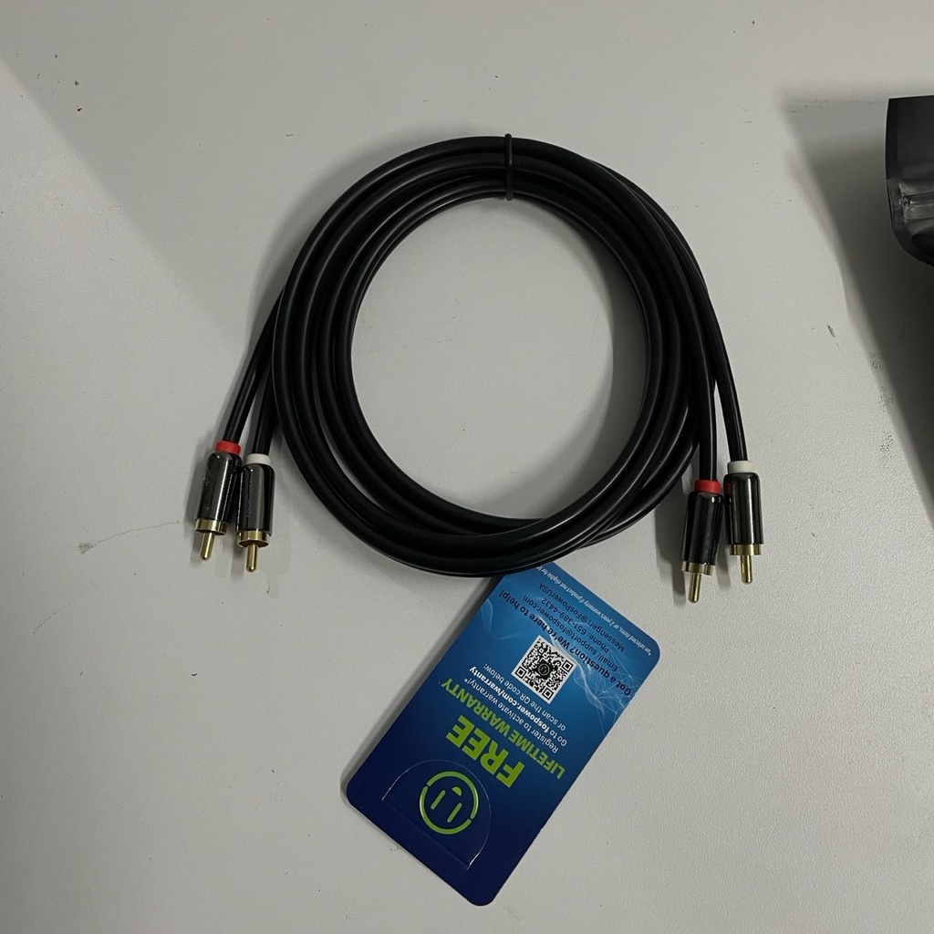 Cable 2 RCA a 2 RCA 2mts