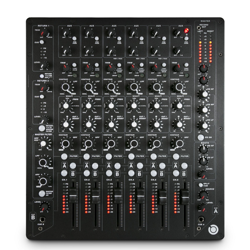 MODEL 1 PLAYdifferently 6-Channel Analog DJ Mixer 