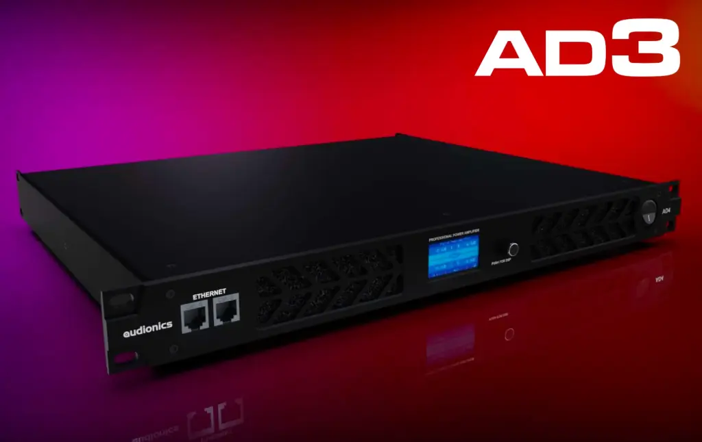 AMPLIFICADOR  AD3 AUDIONICS 