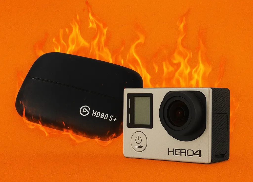 Combo Elgato HD60S+ + GoPro Hero 4