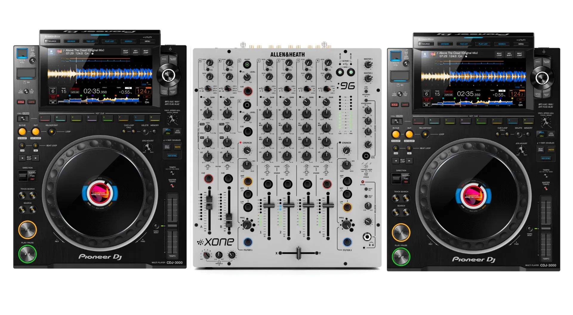 DJ Setup (2) CDJ 3000 + XONE 96