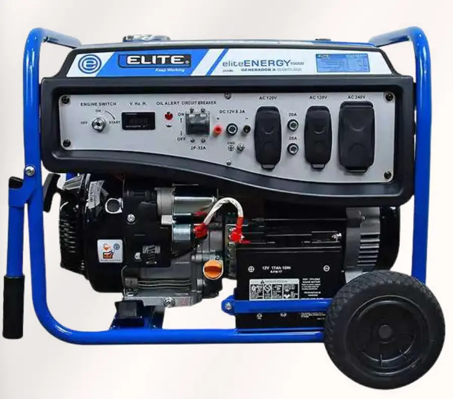 GENERADOR ELECTRICO  PORTATIL A GASOLINA 120 - 240 V 4500watts