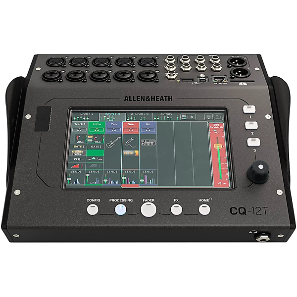 Consola Allen & Heath CQ-12T Digital Mixer With 7" Touchscreen and Bluetooth 
