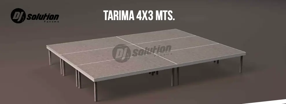 Tarima Módulo 4x3 