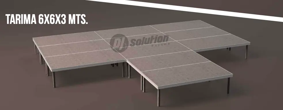 Tarima Módulo 6x6x3 