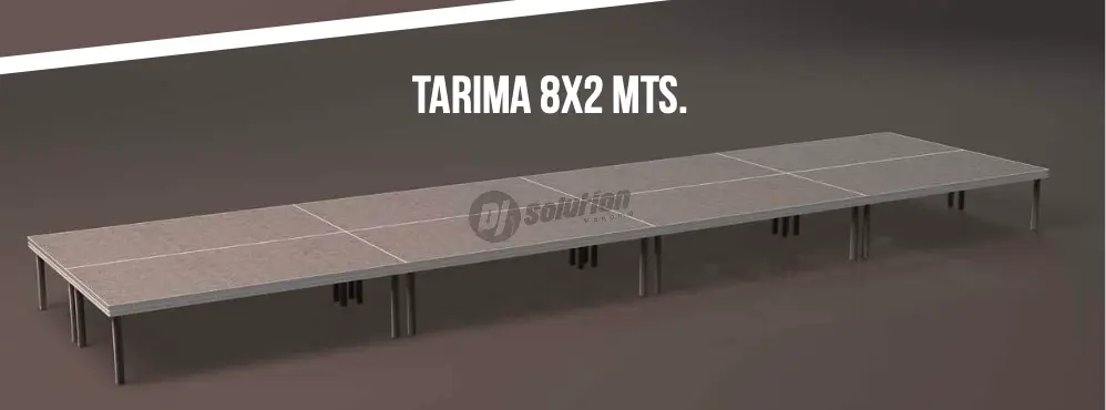 Tarima Módulo 8x2  