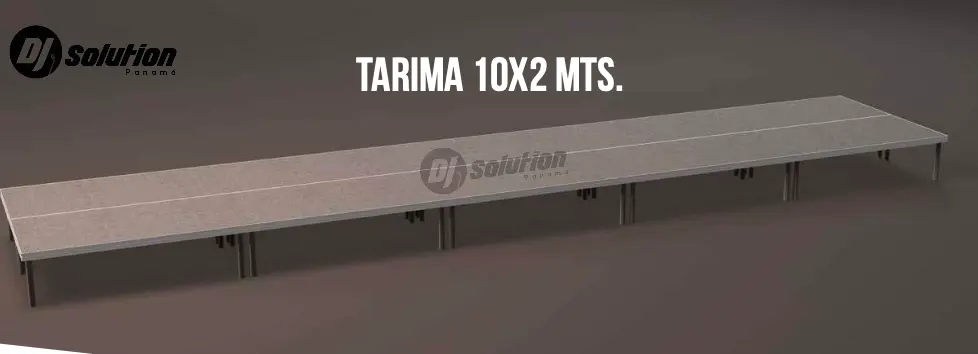 Tarima Módulo 10x2  