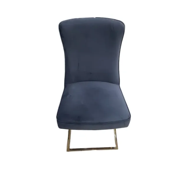 Sillas Gris Y Cromo Dorado