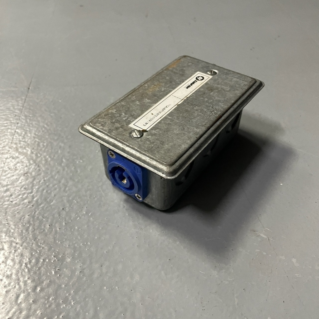 Caja puente PowerCom azul a gris