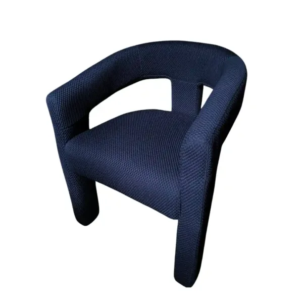 Sillas Respaldar De Barril Azul Oscuro