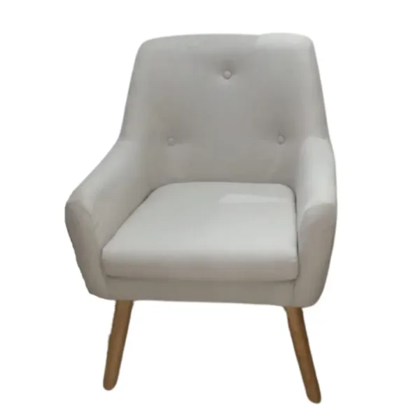 Poltronas Crema Con Patas Cremas