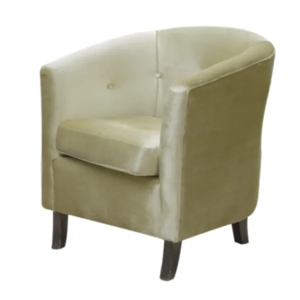 Poltronas Ovalada Dorada