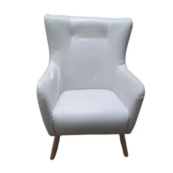 Poltronas Presidencial Blanca De Cuerina