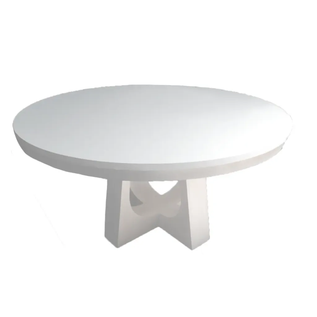 Mesas Benjamin Redonda Blanca