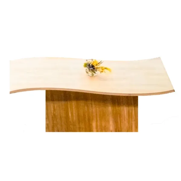 Mesas Rectangular De Madera Con Sobre Ondulado