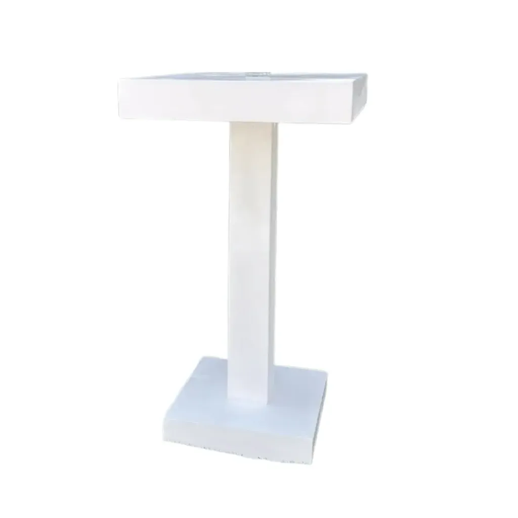 Cocteleras Cuadradas Blancas