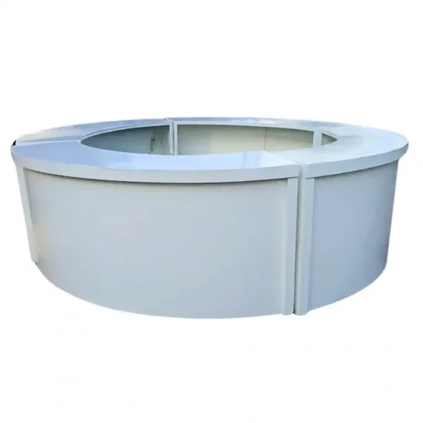 Modulos De Bar Media Luna Blanco (Iluminado)