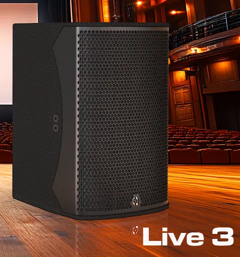 Monitor Audionics  LIVE 3 |  1 x 10" + 1" neodimium  400W RMs 8 Oms 