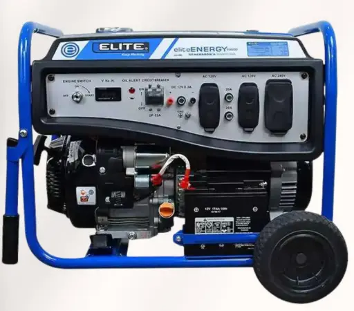 PLANTA ELECTRICA  PORTATIL A GASOLINA 120 - 240 V 