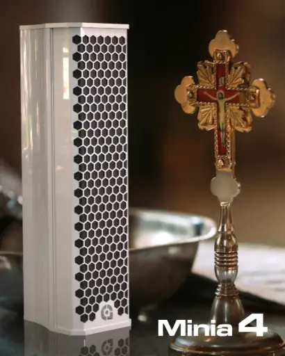 Altavoz Audionics MINIA 4 |   4x 2.5"neodimum  + Bonina 0.8" Coaxial 80W (AES)  104 dB  white  