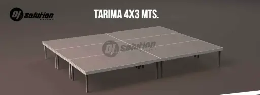 Tarima Módulo 4x3 