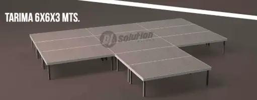 Tarima Módulo 6x6x3 