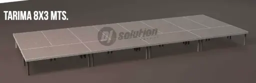 Tarima Módulo 8X3 