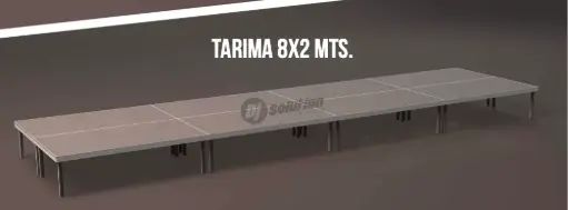 Tarima Módulo 8x2  