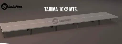 Tarima Módulo 10x2  