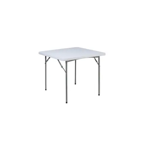 MESA PLEGABLE CUADRADA 32'' 4 PUESTOS 