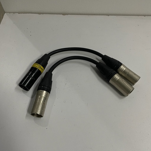 Cable XLR macho a XLR macho